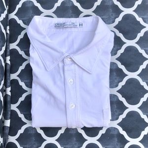 Criquet Slim Fit White Polo Organic Cotton Sz XXL